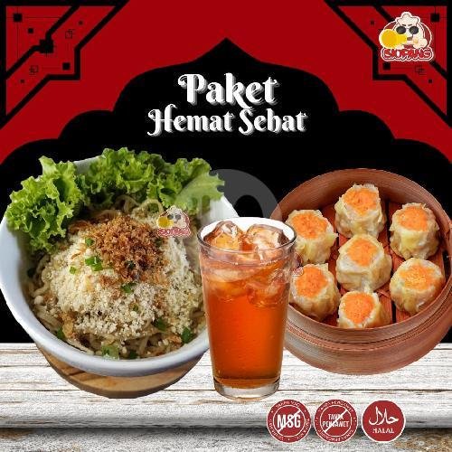Paket Hemat B menu Cwie Mie & Dimsum Homemade Siopang, Gedangan