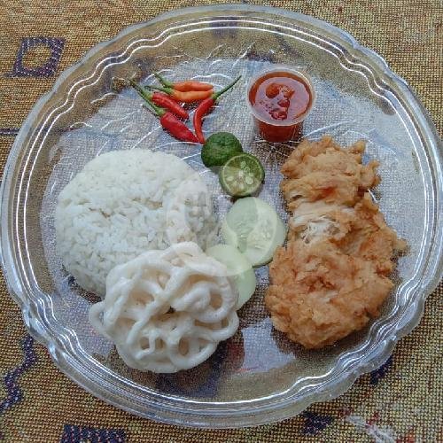 Nasi Ayam Geprek Sambal Merah menu Bakso Mini Wong Tuban, Kebomas