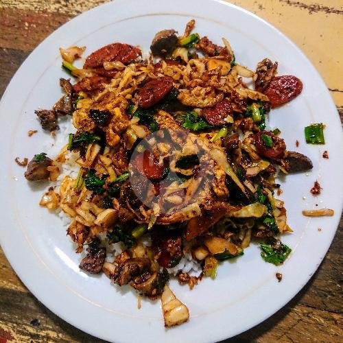 Nasi Goreng Mawud Spesial menu Nasi Goreng El-Syifa' Gang Atas, Kebagusan