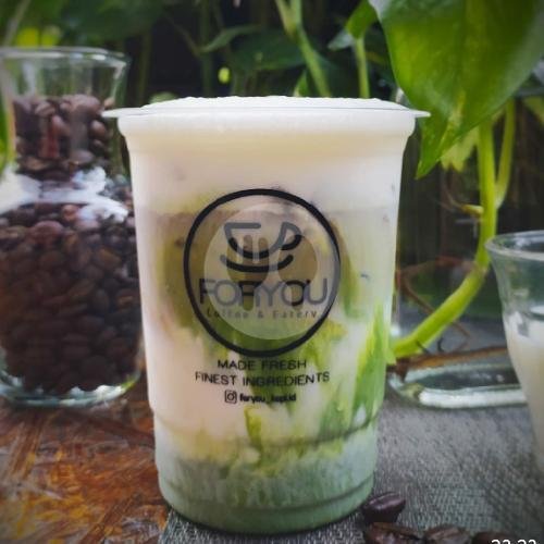 Matcha Caffe Latte menu FORYOU Coffee & Eatery, Nusa Indah