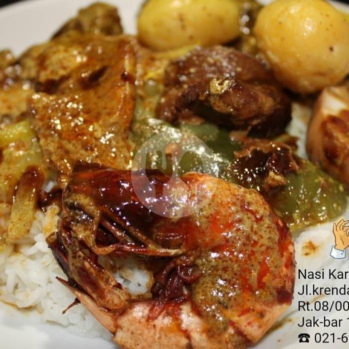 Cu Kiok ( Semur Kaki Babi ) menu Nasi Kari Akiat, Tambora