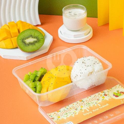 Mango Kiwi Sticky rice menu Salad Buah Dago, Cisitu Indah