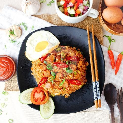 Nasi Goreng Ayam Geprek menu Holy Bowl Tegal, Kapten Ismail