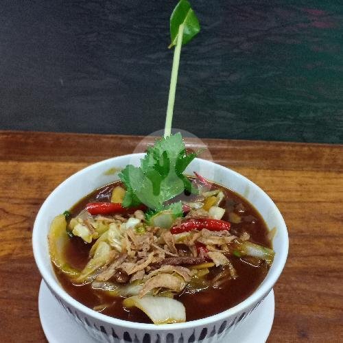 Ayam Rica Rica + Cah Kangkung Polos menu Waroenk Koki Koki, Tepi Pasang