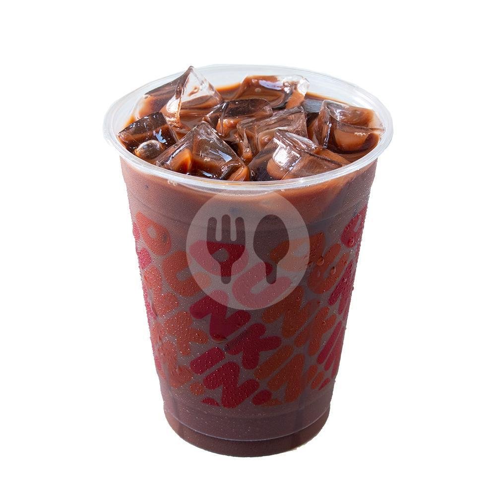 Iced Cappuccino (Ukuran M) menu Dunkin', Kaliurang