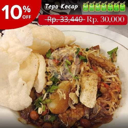 Gado-Gado Siram Diskon menu Pecel Berkah, Duren Sawit
