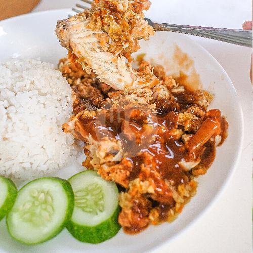 Nasi Ayam Geprek Original menu Mie Blangkon Geprek Kribow, Magelang Utara
