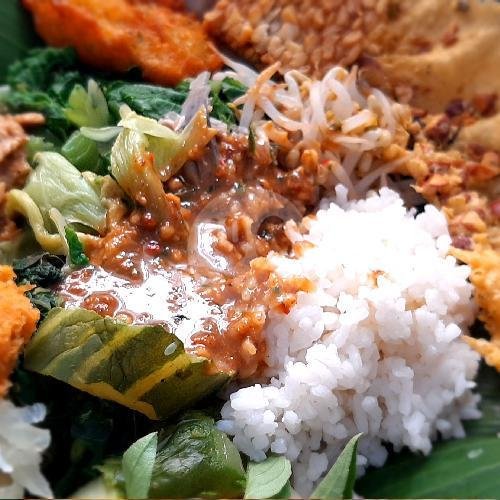 Nasi Pecel TIDAKPEDAS TUMPANG menu Pecel Tumpang Bu Djarot, Lowokwaru
