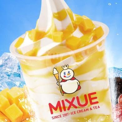 Oreo Sundae menu Mixue Pancoran Pasar Minggu, Pancoran