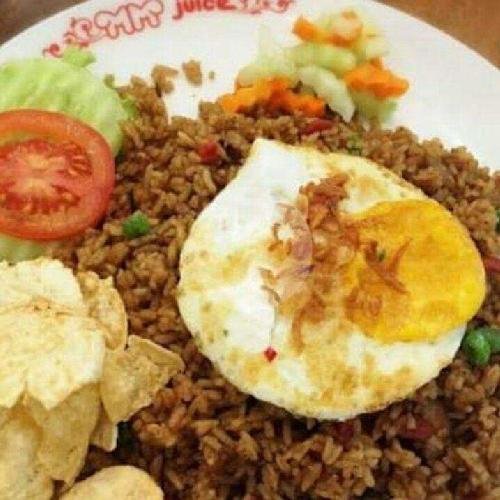 Nasi Gila( Nasi Putih Pake Gila) menu Nasi Goreng Gila Menteng, Nasi Goreng Gila Menteng