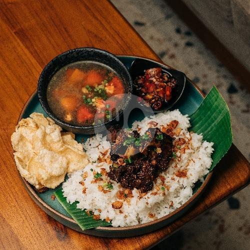 Kwetiaw Siram Sapi menu Handall Coffee