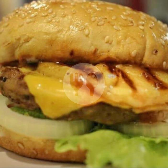 Paket 5 Burger Cheese menu Burger Van, Cengger Ayam