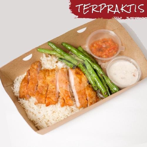 Nasi Ayam Goreng Boneless (Large) menu Ayam Goreng Sekandang, Jl Margasatwa