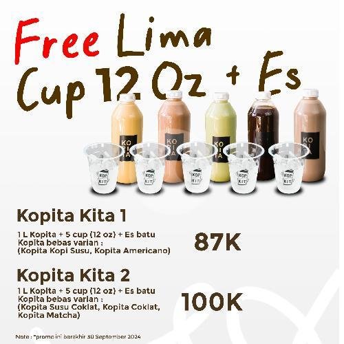 Bundling Kopita Kita 2 Kopita Kopi Susu Coklat 1 L menu Toko Kopi Kita, Veteran