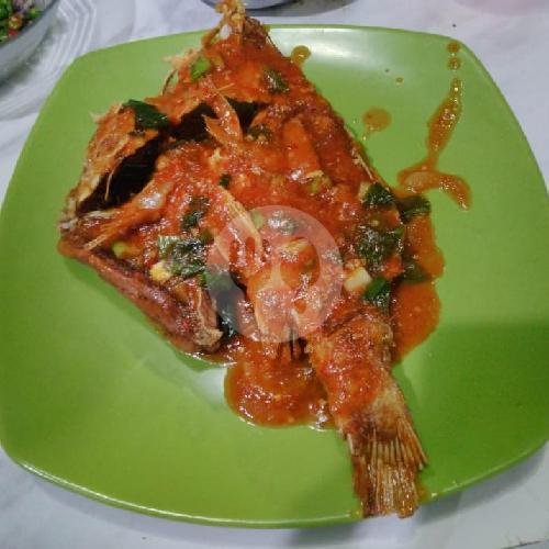 Gurami Saos Tiram menu Warung Makan Mbak Fina Lamongan, Lowokwaru