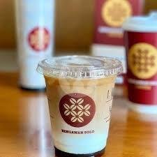 Iced / Hot Cappucino menu Bengawan Solo Coffee, SPBU Pejompongan