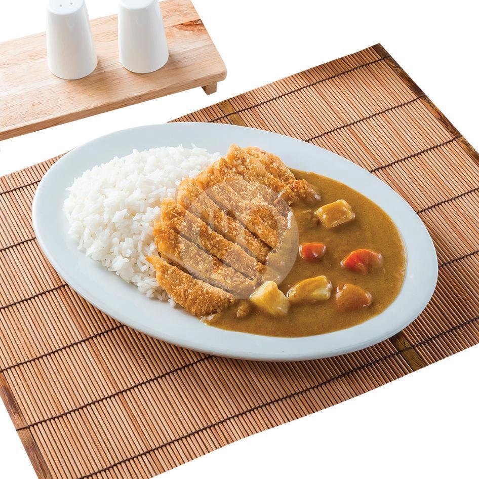 Chicken Katsu Rice W/ Curry Sauce menu Pan & Flip, Buaran Plaza