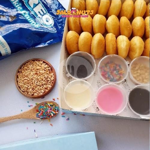 Donat Mini DIY Isi 12 Pcs menu Saldonuts Donat Kentang, Kedungwuni