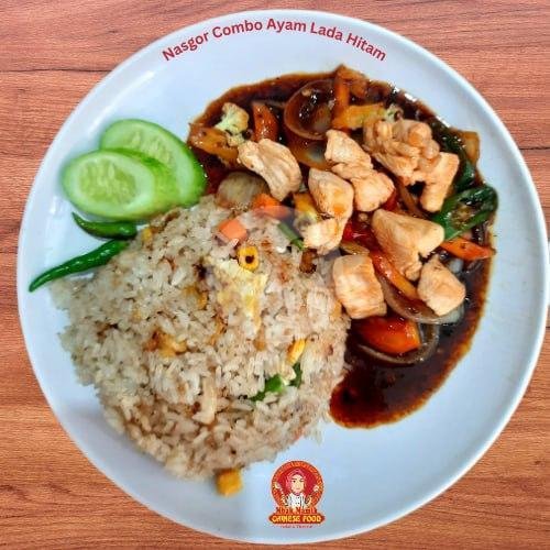 Ayam Lada Hitam (Tanpa Nasi) menu Chinese Food Mbak Mamik (Halal), Jalan Danau Tigi C2 H11