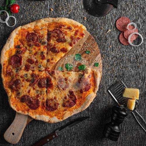 Large Margherita Pizza menu Le Ezmod Pizza & Pasta, Ngagel