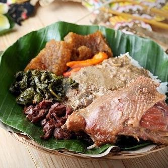 Nasi Putih menu Gudeg Jamal, Jl. Magelang