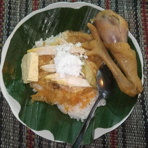 Nasi Suwir + TeLur 1/2 menu NASI LIWET MBAK SINI