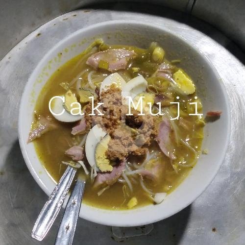 (Paket) Tahu Campur + Telor + Lontong + Krupuk + Es Teh menu Soto, Rawon, Tahu Campur Lamongan Cak Muji