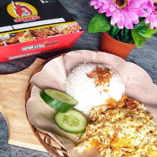 RICE BOX CHICKEN KATSU menu Geprek Katsu Express, Nakulo 1