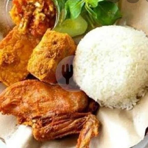 Lele Goreng+Nasi+Teh Pucuk menu Maju Lancar Pecel Lele, Merpati Raya