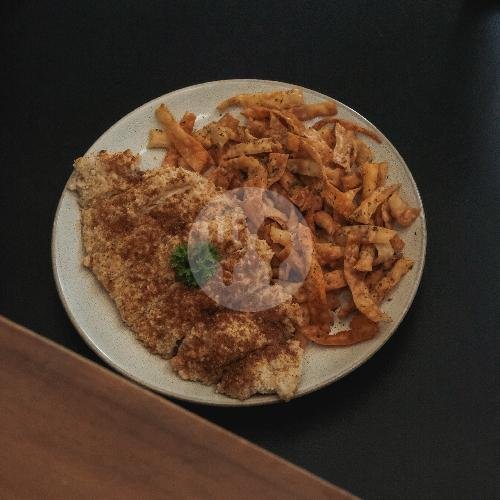 Jamur Crispy menu Anak Panah Kopi, Tembalang, Banjarsari