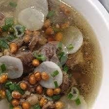 Soto Babat menu Soto Simon (Soto Banjir), Cibadak