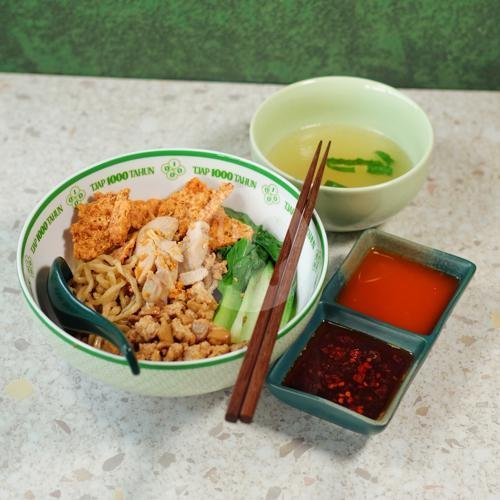 Mie Polos menu Kedai Mie Tjap 1000 Tahun LCC Kemang