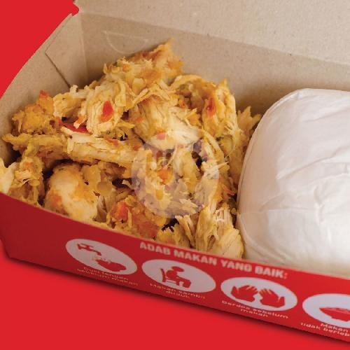 Nasi Ayam Geprek Sambal Matah menu Ayam Geprek Bebas, Teuku Angkasa