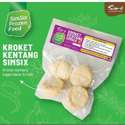 Kroket Kentang Frozen menu Sim Six, Ngesrep Timur