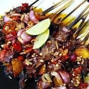Sate Ayam Campur Kulit 50 Tusuk menu Sate Ayam Madura Azzahra, Kembar Baru