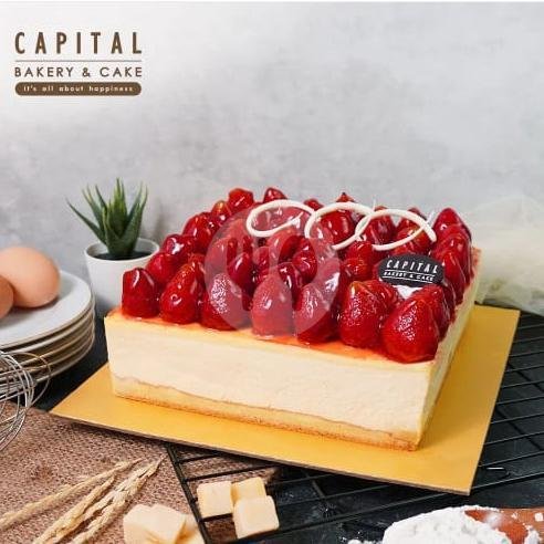 Strawberry Cheesecake menu Capital Bakery & Cake - Raden Saleh, Raden Saleh No 23