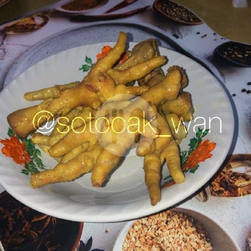 2 Ceker Super menu Soto Lamongan Cak Wan, Mampang Prapatan