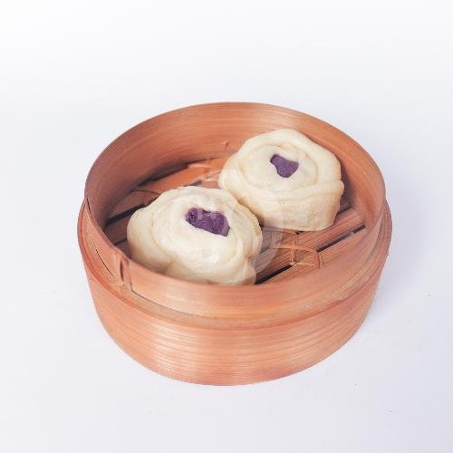 Bakpao Vanilla Kumbu menu Uma Yumcha, Food Court Klebengan