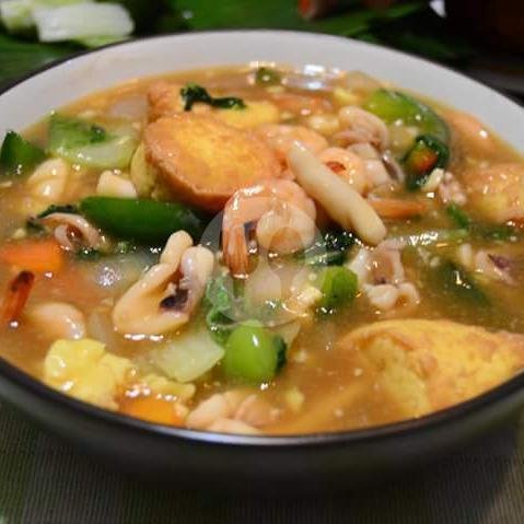 Cap Cay Goreng Seafood menu Bakmie dan Seafood DM, Bangka