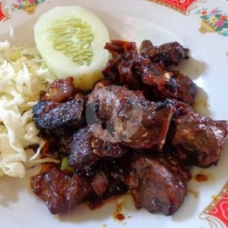 Sate Daging Sapi Klathak menu Sate dan Soto Barokah, Jogotirto