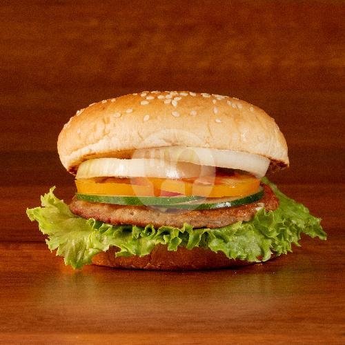 Beef Burger menu Koki Kebab Premium, Soekarno Hatta