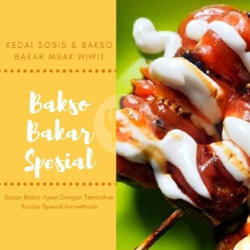 Paket Bakso Bakar Special ( Isi 3 Tusuk ) menu Kedai Sosis dan Bakso Bakar Mbak Wiwit, Banyumanik