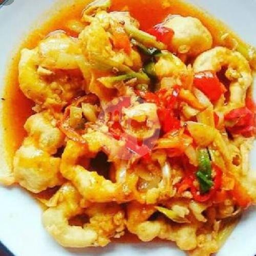 Cumi Goreng Tepung menu Nasi Goreng Warung Bejo, Lampiri