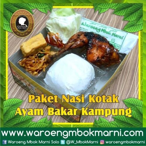 Paket 3 (Ay grg kremes+bakmi+tahu+sambal) Box menu Waroeng Mbok Marni, Penumping
