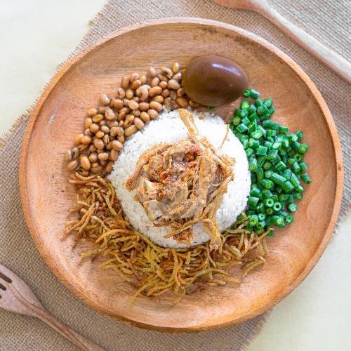 Nasi Soun Biasa menu Nasi Balap Papa Bro, Kemasan