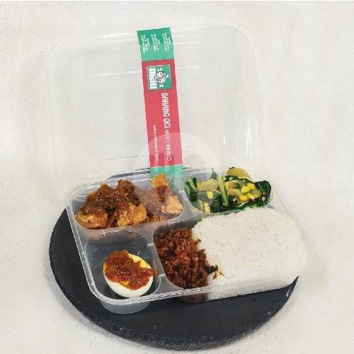 Lunch Paket - Ayam Goreng Tepung Bumbu GARO menu Sarang Oci Restoran Manado, Jalan Panjang