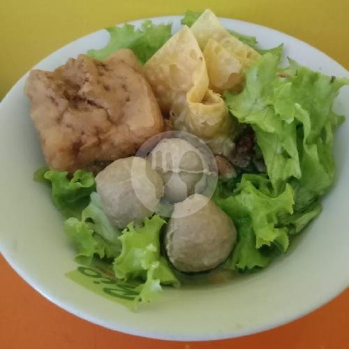 Mie Pangsit Bakso Kecil menu Mekarsari Mie Pangsit & Bakso Cak Ri, Pasar Kepanjen