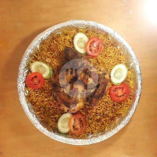 Kebuli Ayam Nampan Ukuran S menu Nasi Kebuli Bang Ahmad, Kalisari