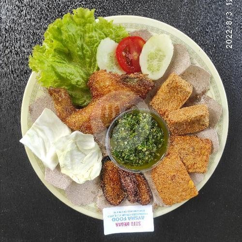 Jus Buah Naga menu Soto Medan Aysha Food, Selaguri