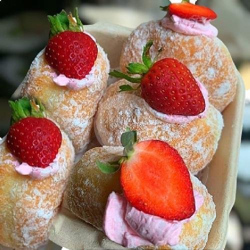 Donat Menul - 1 Lusin menu Donat cantik i-kiss